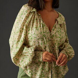 By Anthropologie Peasant Blouse